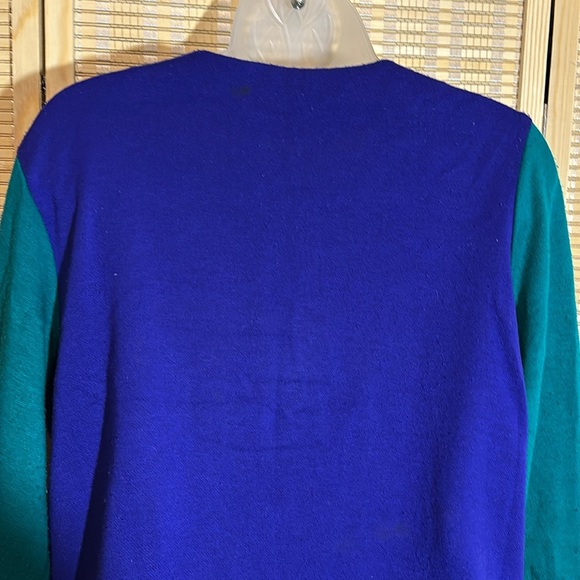 Alfred Dunner Vintage 1990s Y2K Jewel Tone Floral Layered Cardigan Sweater Small - Picture 12 of 16